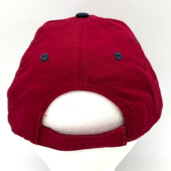 Alaska Embroidered Baseball Cap Hat Eagle Graphic Red Black Navy Blue Adjustable - Picture 8 of 12